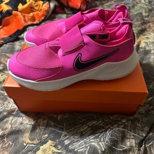 Nike Kids Fuchsia Slip-On Sneakers